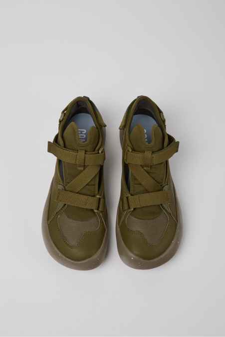 Design Peu Halboffene Sneaker In Stadiongrün Für Herren Camper De